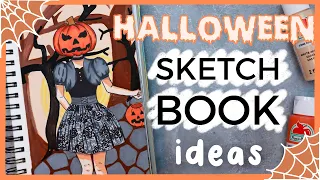 5 Ways to Fill Your Sketchbook - Halloween Edition! 🎃