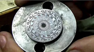 Изготовление клише для чеканки монет лазерной гравировкой Режимы все этапы изготовления монеты