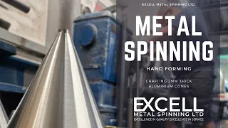 Metal Spinning Aluminium Cones In 6 Minutes