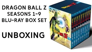 Dragon Ball Z Seasons 1-9 Blu-Ray Box Set Unboxing
