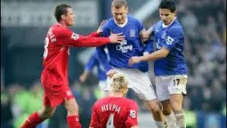 Everton Vs Liverpool • All Fights, Fouls & Red Cards
