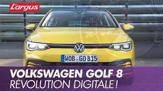 Volkswagen Golf 8 (2020) : plus branchée que jamais !