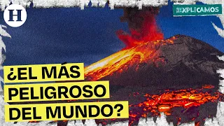 ¿Qué tan peligroso es para México que el volcán Popocatépetl haga erupción? | Te lo explicamos