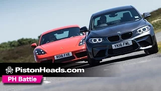 BMW M2 vs Porsche 718 Cayman S | PH Battle | PistonHeads