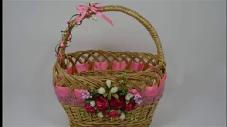 Пасхальная корзина. Декор. Easter basket. Decor.