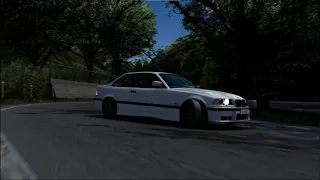 Touge Drifting in E36 | Assetto Corsa | DAWN