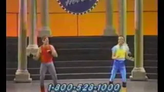 Robin Williams and Billy Crystal dancin' in Comic Relief