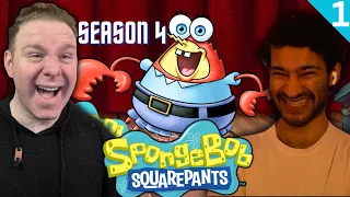 Spongebob Becomes Krabs! | Spongebob Squarepants Reaction | Season 4 Part 1/10 FIRST TIME WATCHING!