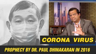 Did The Prophetic Words OF Dr. Paul Dhinakaran Predict Covid-19 Pandemic? | Jesus Calls