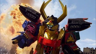 Enter Legendary Samurai Megazord