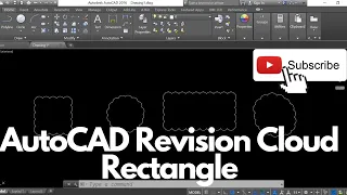AutoCAD Revision Cloud Rectangle| AutoCAD 2022 Revision Cloud