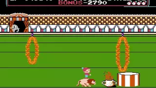 CIRCUS CHARLIE gameplay NES,DENDY (ЦИРКАЧ ЧАРЛИ) [137]