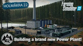 CUTTING DOWN TREES FOR A NEW CONSTRUCTION! | FS22 | Forestry | Holmåkra 22 | Timelapse | E06