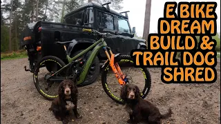 PIVOT SHUTTLE E BIKE DREAM BUILD & TRAIL DOG SHRED!