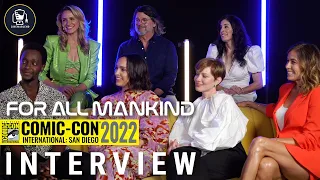 'For All Mankind' Cast Interviews | Shantel VanSanten, Wrenn Schmidt, Edi Gathegi And More!