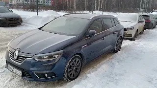 Renault Megane 4. Заводим в мороз. -27