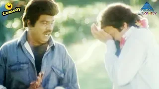 Goundamani and Karthik Super Comedy | Ullathai Allitha | Karthik | Rambha | Pyramid Glitz Comedy