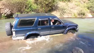 Toyota Hilux Surf in Deep Water