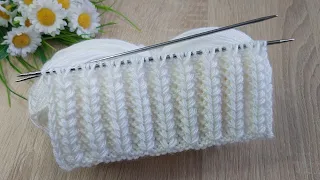 İki şiş kolay örgü yelek, süveter, hırka model anlatımı ✅Easy knitting crochet patterns