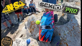 New Driver Destroys TOUGH C2 Course in Axial SCX10Pro [North VS South Utah RC Crawling Championship]