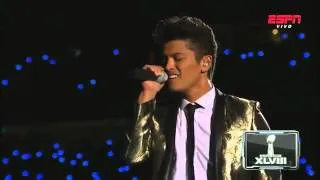Superbowl XLVIII 2014 Bruno Mars Just the Way You Are