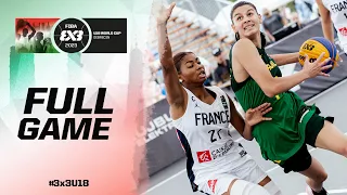 France 🇫🇷 vs Brazil 🇧🇷 | Women | Full Game | FIBA 3x3 U18 World Cup 2023