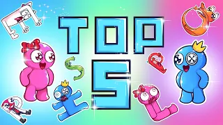 TOP 5 Alphabet Lore (A - Z..) But Transformed from RAINBOW FRIENDS Character videos COMPLETE EDITION