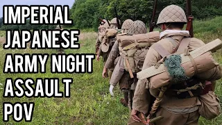 Japanese POV: WW2 Pacific Night Assault Reenactment