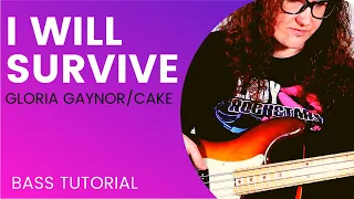 I Will Survive Cake Bass Tutorial