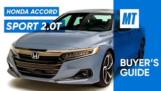 Best Family Car? 2021 Honda Accord Sport 2.0T REVIEW | MotorTrend Buyer's Guide