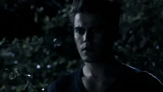 Stefan watching Elena going away | The vampire diaries Season 3 Episode 2