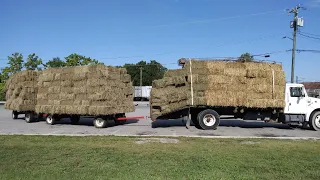Hay Transport to Cool Old Barn