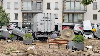 NÜRBURGRING Region CHAOS BAD NEUENAHR 2021 Hochwasser Flut Überschwemmung 16.07.2021