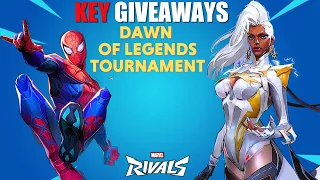 Free Game Codes! Marvel Rivals Dawn Of Legends Tournament Night 1- Live Commentary