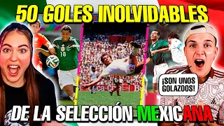 🇪🇸 MIS SOBRINOS REACCIONAN a los 50 GOLES INOLVIDABLES de la SELECCIÓN MEXICANA😱🇲🇽 *se sorprenden*