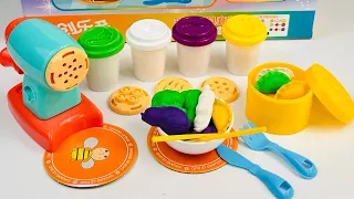 8 Minute Satisfying with Unboxing Cooking Play Doh Set ASMR