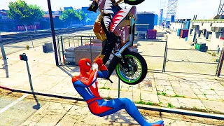 GTA 5 SPIDERMAN Ragdolls 4k Compilation #97 (GTA 5 Fails, Funny Moments/Ragdolls)#gta5