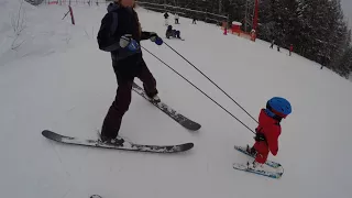 How To Teach Your Toddler / Kid To Ski  - Tips and Tricks with the Treadway's