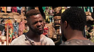 M'baku challenge t'challa | Fight scene | English 5.1 Dolby Digital