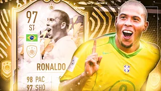 THE BEST CARD IVE USED! 97 Icon Moments R9 Player Review! FIFA 22 Ultimate Team #FIFA22