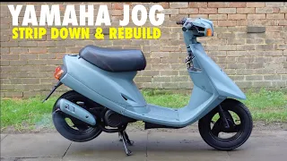 Yamaha Jog CY50 Retro 2-Stroke Scooter Rebuild - ASMR
