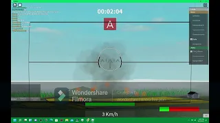 I hit and killed someone in a Lorraine 39L from 611 Meters away in roblox tankery (734 Damage)