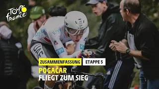 Zusammenfassung - Etappe 5 - #TDF2021