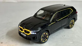 Unboxing BMW XM black colour | Diecast scale model cars