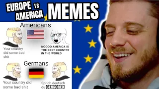 EUROPE VS USA MEMES (American Reaction)