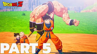 Dragon Ball Z Kakarot Gameplay Part 5 : Kaioken Goku