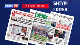 23 prill 2024 "Shtypi i dites" në News24 - "Koha për t'u zgjuar" ne studio Edvin Peçi