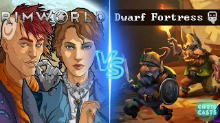 Dwarf Fortress VS Rimworld: A Tale of Two Simulators