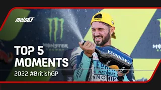 Top 5 Moto3™ moments | 2022 #BritishGP