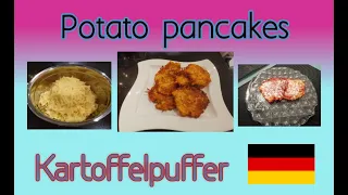 Kartoffelpuffer | Reibekuchen | Potato pancakes | Sweet and ways